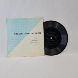 Мария Лукач, Я тебя ждала. Советская виниловая пластинка СССР. Эстрада, гибкая грампластинка.