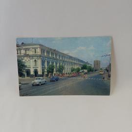 Открытка советская СССР. Орел, торговые ряды, городская архитектура и улица. винтаж открытка