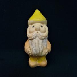 Ручка винтажная, СССР. Пластмассовая фигурная ручка для чернил, гном с длинной бородой