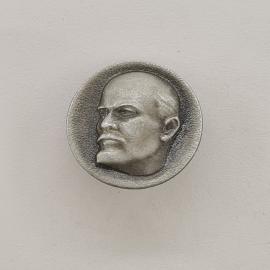 Значок СССР. Портрет Ленина, революционная тематика. Винтажный значек.