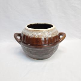 Ваза винтажная, СССР. Керамическая, с двумя ручками
