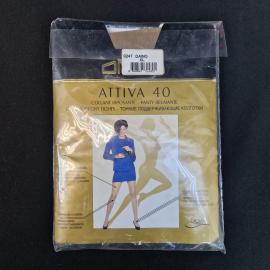Колготки винтажные, СССР. Женские поддерживающие OMSA Attiva 40, размер XL, цвет daino