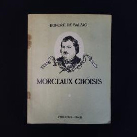 Оноре де Бальзак. Избранные отрывки. Книга СССР, учебник для внеклассного чтения