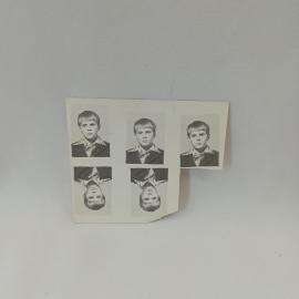 Фотографии винтажные, СССР. Набор 2 шт., черно белые школьные фотопортреты мальчика