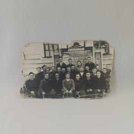 Фотография винтажная, СССР. Черно белый групповой снимок на фотобумаге 1 шт.