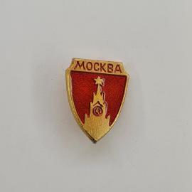 Значок СССР. Москва, башня, городская тематика. Винтажный значек.
