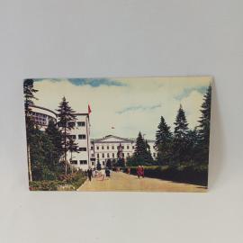 Открытка советская СССР. Горький, Кремль, Дом Советов, городская архитектура, винтаж открытка