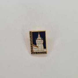Значок СССР. Минск, городская башня и архитектура. Винтажный значек.