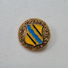 Значок СССР. Город Тутаев, герб Ярославская область, туризм. Винтажный значек.