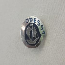 Значок СССР. ODESA, корабль, море, город Одесса. Винтажный значек.