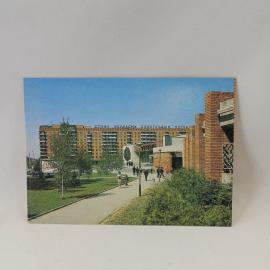 Открытка советская СССР. Тула, Красноармейский проспект, городской пейзаж и архитектура. винтаж