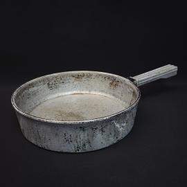 Сковорода винтажная, СССР. Алюминиевая, со съемной ручкой, диаметр около 23 см