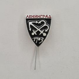 Значок Ленинград, 173, винтажный значек.