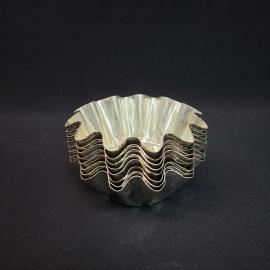 Формы для выпечки винтажные, СССР. Набор 7 шт., металлические, для кексов и корзиночек