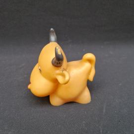 Игрушка резиновая винтажная, СССР. Фигурка бычка для детской игры и домашнего декора