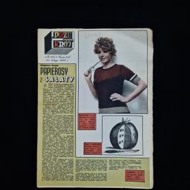 Журнал винтажный, СССР. Польское иллюстрированное издание Przekroj, номер 1194, 1968 год