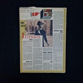 Журнал винтажный, СССР. Польское иллюстрированное издание Przekroj, выпуск от 15 сентября 1968