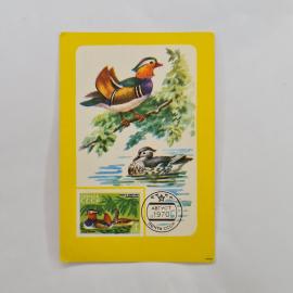 Карманный календарик 1987. Краткое описание, что изображены календарные месяцы. Календарь винтажный