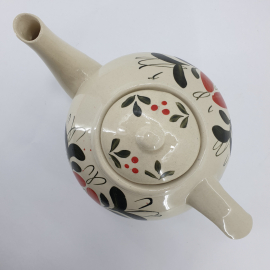 Чайник доливной, фарфор, 1.9 л, винтаж СССР. Картинка 2