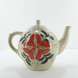 Чайник доливной, фарфор, 1.9 л, винтаж СССР. Картинка 4