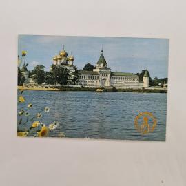 Карманный календарик 1991. Кострома, Ипатьевский монастырь, основан в XIV веке. Календарь винтажный