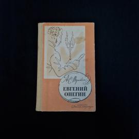 Александр Пушкин. Евгений Онегин. Книга СССР, роман в стихах, школьная литература