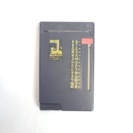 Записная книжка винтажная, СССР. Карманная, пластиковый корпус с алфавитным указателем