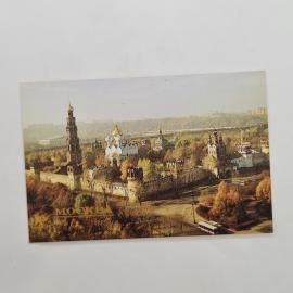 Карманный календарик 1989. Москва, виды монастырей и исторические места. Календарь винтажный