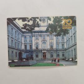 Карманный календарик 1987. Ленинград, филиал музея В. И. Ленина, историческая тематика. Календарь ви