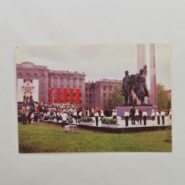 Карманный календарик 1986. Празднование 45-летия обороны города-героя Тулы. Календарь винтажный