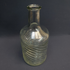 Штоф без крышки 29 см, УСЗ, стекло, 1500 мл. Винтаж, СССР.