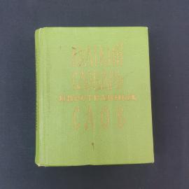 Слава Локшина. Краткий словарь иностранных слов. Книга СССР, словарь