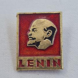 Значок Ленин, винтажный значек.