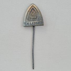 Значок СССР. Tallinn, город Таллин, геометрический символ. Винтажный значек.