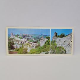Открытка советская СССР. Каменец Подольский, старый город, крепость и стены. Винтаж Украина