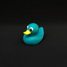Игрушка уточка винтажная, СССР. Пластмассовая декоративная фигурка для интерьера и коллекции