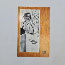 Открытка советская СССР. Памятник А К Толстому, Брянский сувенир, писатель, винтаж