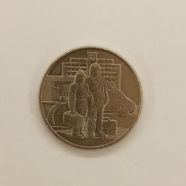 Монета памятная, Российская Федерация. 25 рублей 2020 года, медицинские работники