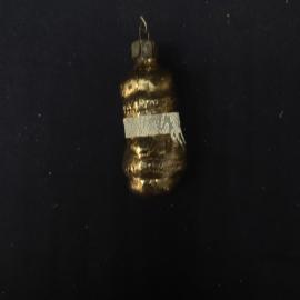 Елочная игрушка винтажная, СССР. Стекло, фигурка шишки для украшения новогодней елки