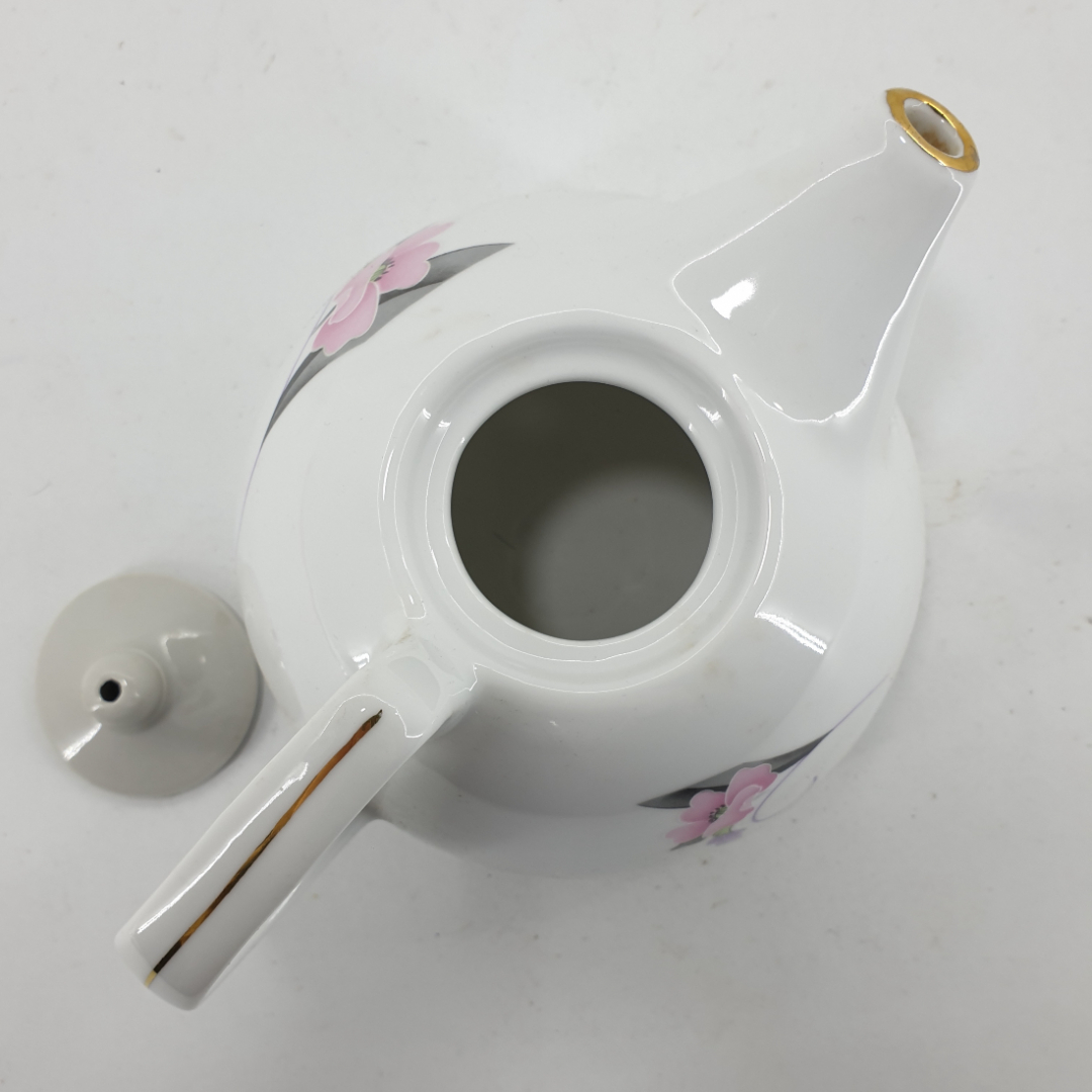 Чайник заварочный фарфоровый CHN&CHN Китай. Картинка 8