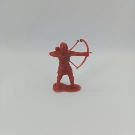 Фигурка лучника винтажная СССР. Игрушечный солдатик с луком на подставке 亚洲欧美