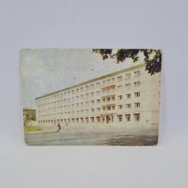 Открытка подписанная советская СССР. Орел, гостиница Россия, городская архитектура. Винтаж