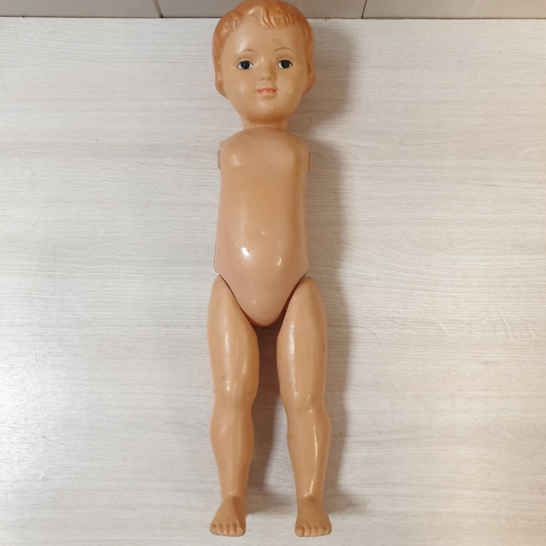 Кукла детская, пластик, СССР. Картинка 1