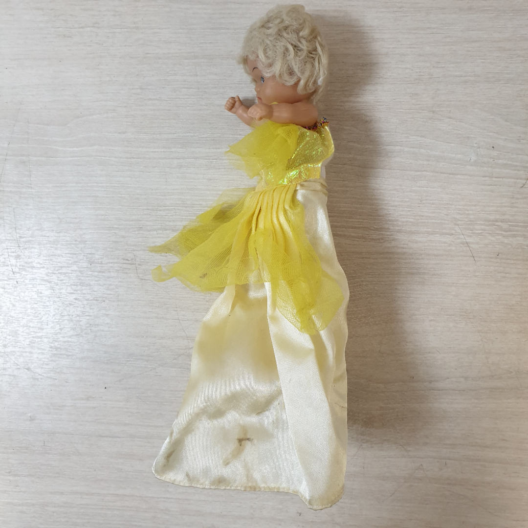 Кукла детская "Пупс в платье", пластик, СССР.. Картинка 3
