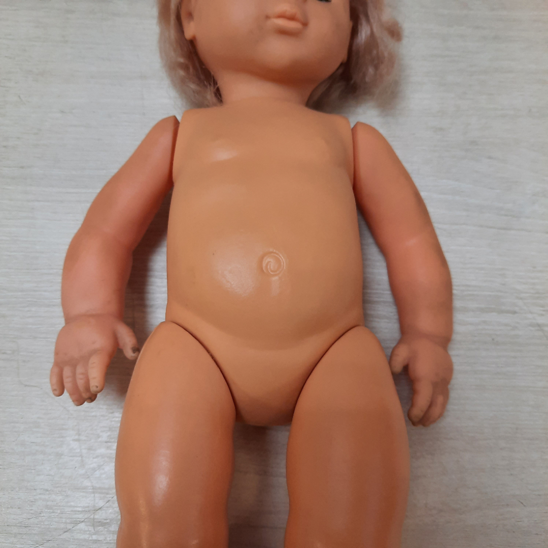 Кукла детская, резина, СССР. Картинка 3