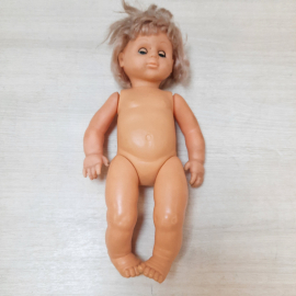 Кукла детская, резина, СССР. Картинка 1
