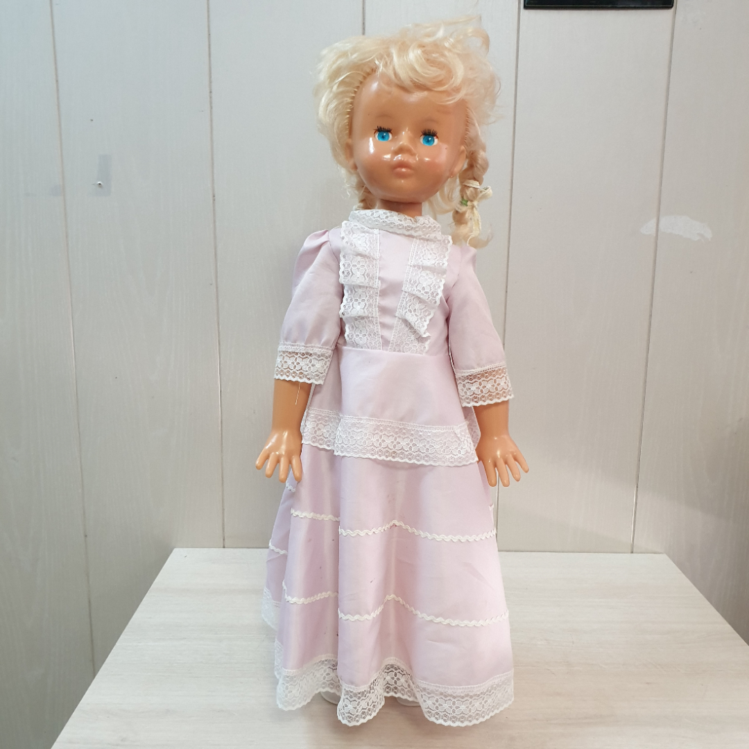 Кукла детская Пеляне, пластик, ф-ка Неринга, Литва. Картинка 1