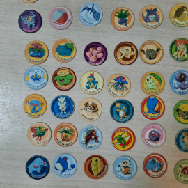 Фишки "Pokemon caps 3", картон, Китай, цена за 1 шт.. Картинка 5