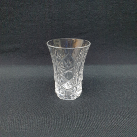 Стопка хрустальная, 8 см, Дятьковский завод, винтаж СССР