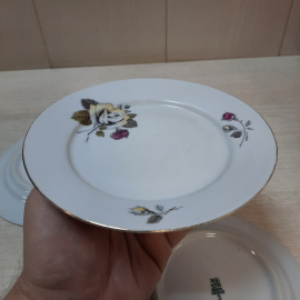 Тарелка десертная, фарфор Porcelana. Польша.. Картинка 10